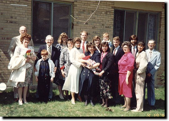 Joyce Behnke McIlree Family Photograph